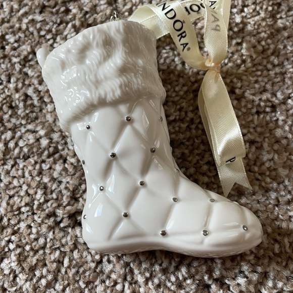 NIB Pandora 2012 Christmas stocking ornament keychain - Picture 10 of 14